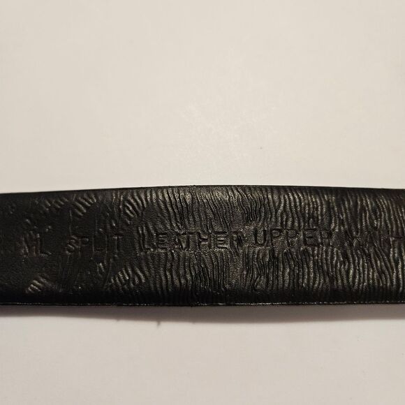 Chico's Black Leather Belt Sz S-XL 41" Adjustalbe - Picture 9 of 9